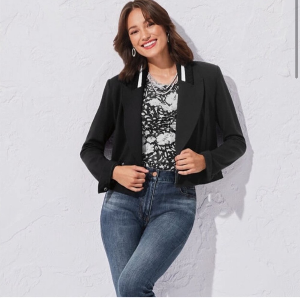 New CAbi Black Tie Jacket #6033